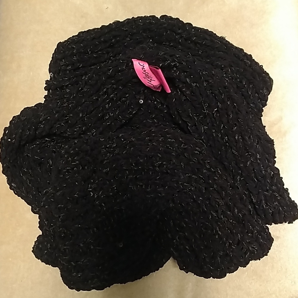 Betsey Johnson sequined infinity scarf